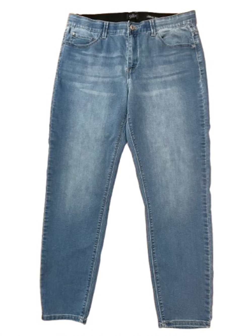 Curve Appeal Comfort Waist High Rise Skinny Blue Jeans Size 32